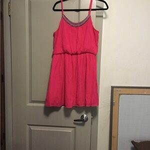 Iz Byer Vibrant Pink Dress